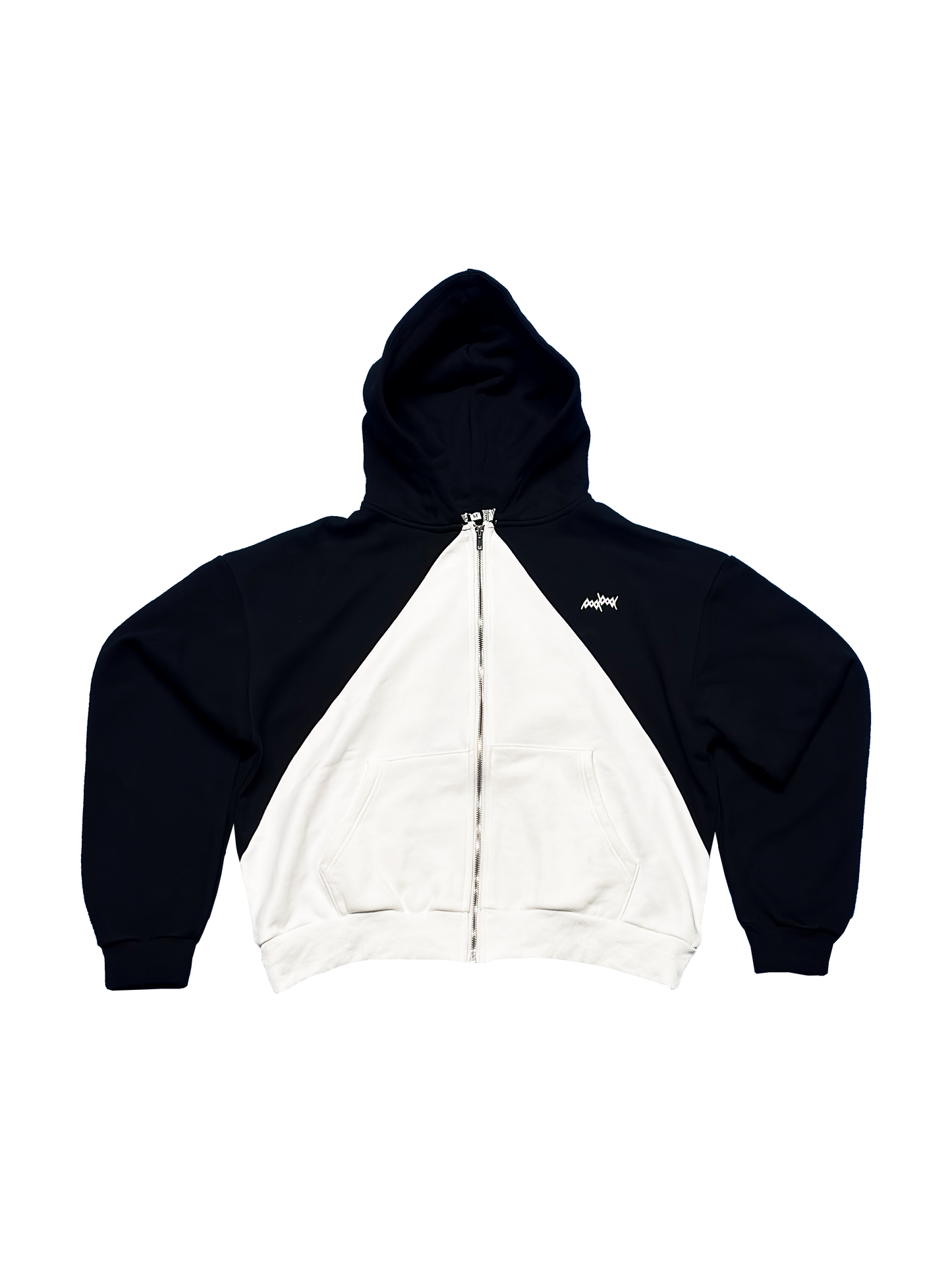 angel zip - pure black