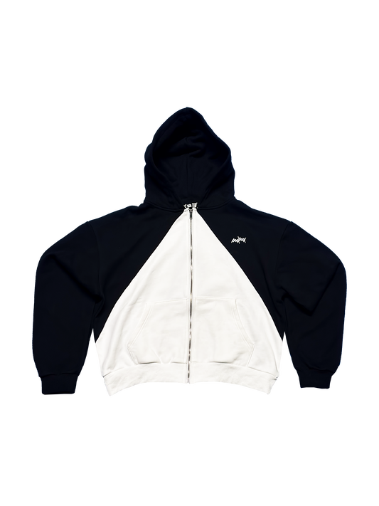 angel zip - pure black